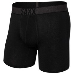Saxx Roast Master MidWeight Boxer Brief with Fly Men's in Black